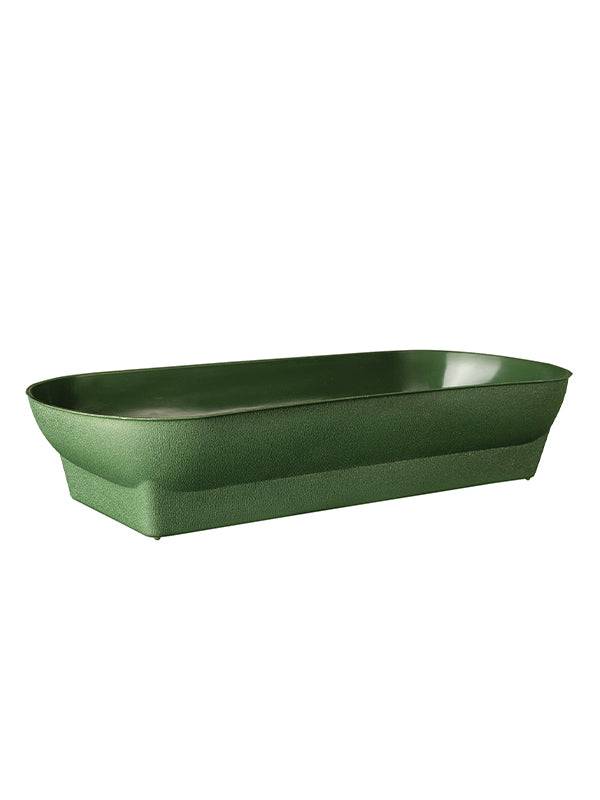 10.5" Double Design Bowl - Green (48 Pack)