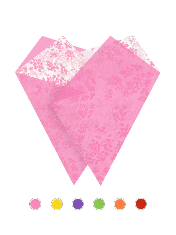 Fiona Prefold Bouquet Wraps – Waterproof Floral Design (50 Pack) - Image 10