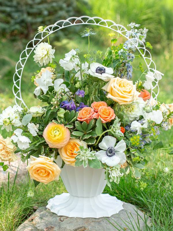 Fluted Basket - White (18 Pack) - Image 3