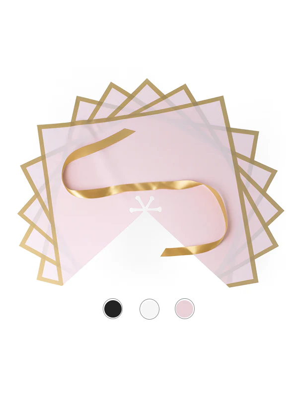 Madonna Wrap – Pre-Assembled Floral Wrapping Sheets with Satin Ribbon (25 Pack) - Image 11
