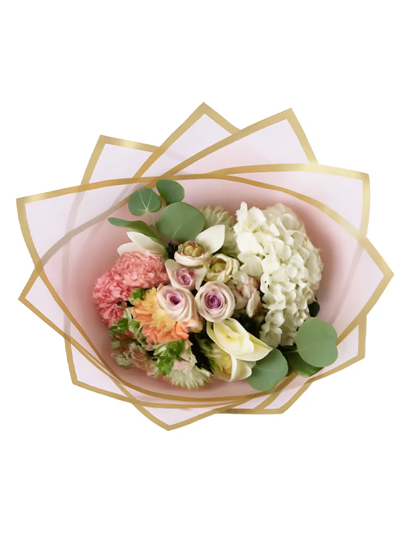 Madonna Wrap – Pre-Assembled Floral Wrapping Sheets with Satin Ribbon (25 Pack) - Image 17