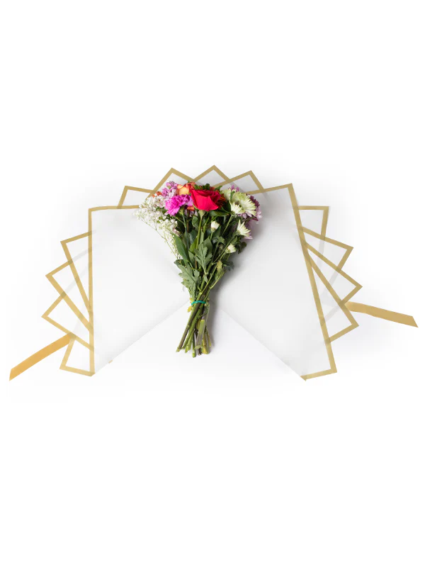 Madonna Wrap – Pre-Assembled Floral Wrapping Sheets with Satin Ribbon (25 Pack) - Image 24