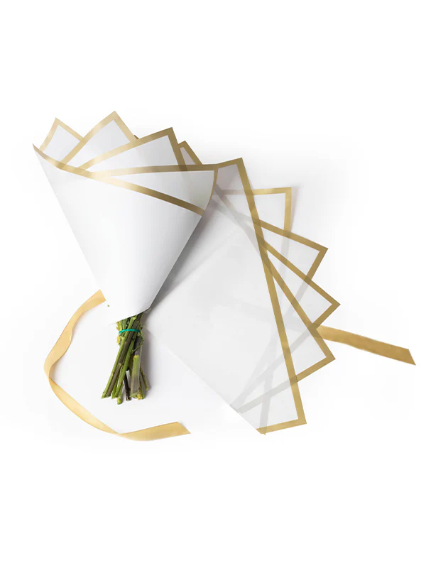 Madonna Wrap – Pre-Assembled Floral Wrapping Sheets with Satin Ribbon (25 Pack) - Image 25