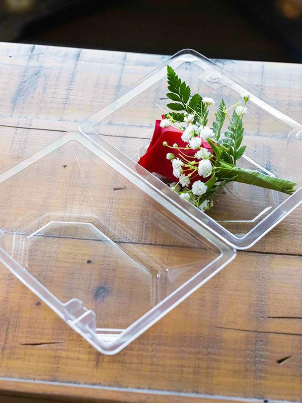 Medium Corsage Box 8" x 5" x 4" - Image 3