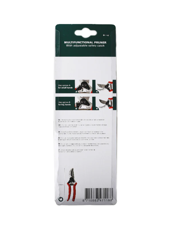 Professional Floral Pruner with Comfort Grip & Safety Lock (1 Pack) - Image 3