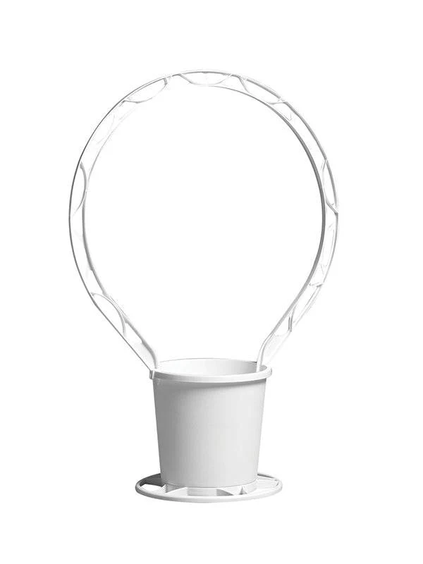 Round Basket - White (24 Pack)