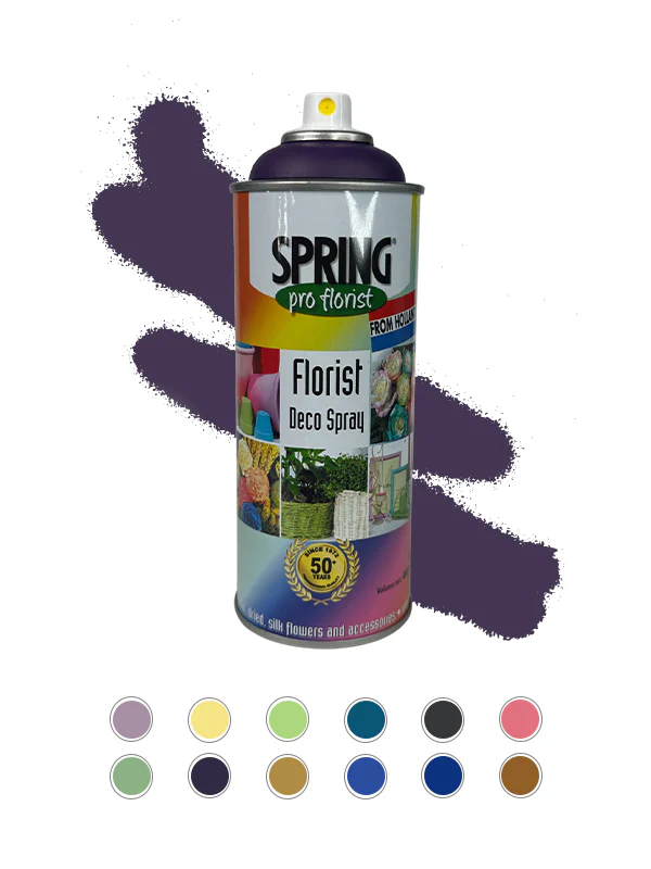 Spring Pro Florist Floral Spray Paint – Safe for Fresh, Dried & Silk Flowers (400 ml) - Image 4