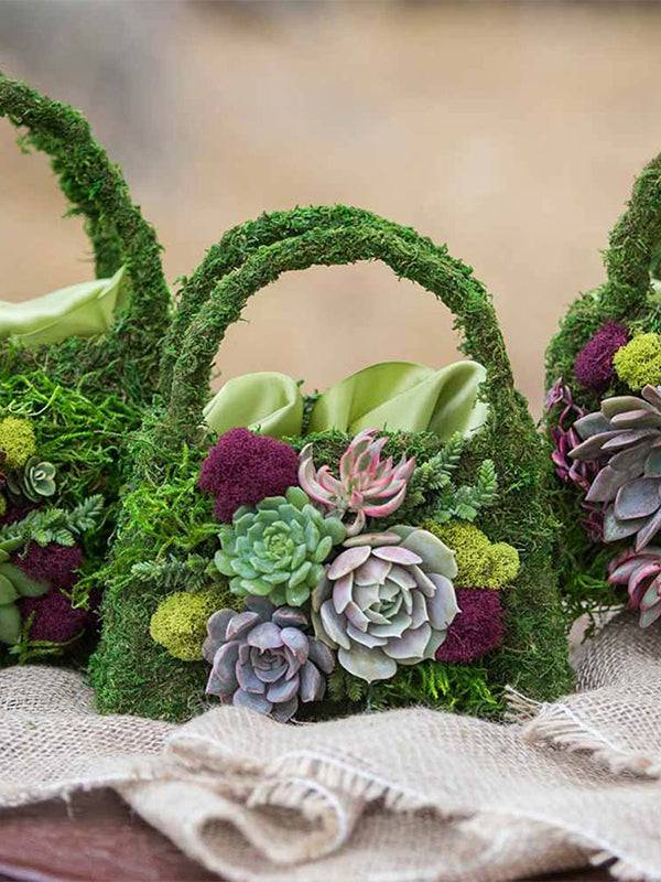 Super Moss Deco Beaumont Purse Planter Set (Set of 3) - Image 2