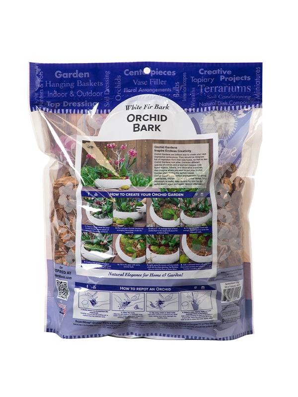 Super Moss Douglas Fir Orchid Bark – 3/4″ Chips (4qt Zip Bag) - Image 7