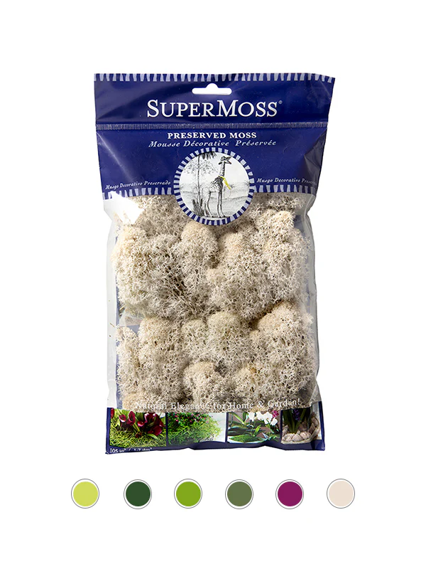 Super Moss Reindeer Moss Retail Bags (120 cu in Bag) - Image 6