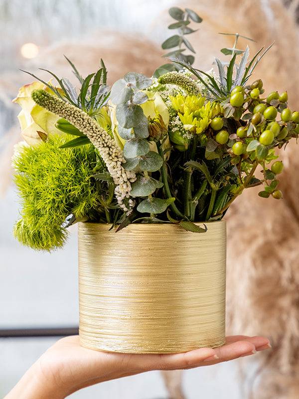 Tatum Ceramic Container 4" x 4.72" - Image 3