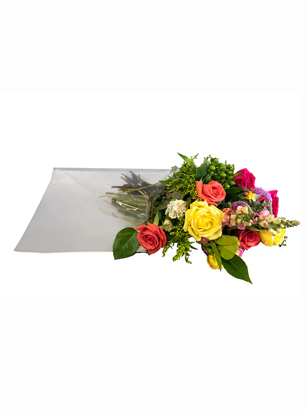 WrapEZ Self-Adhesive Bouquet Sheets – Crystal Clear, Watertight Seal (500 Pack) - Image 2