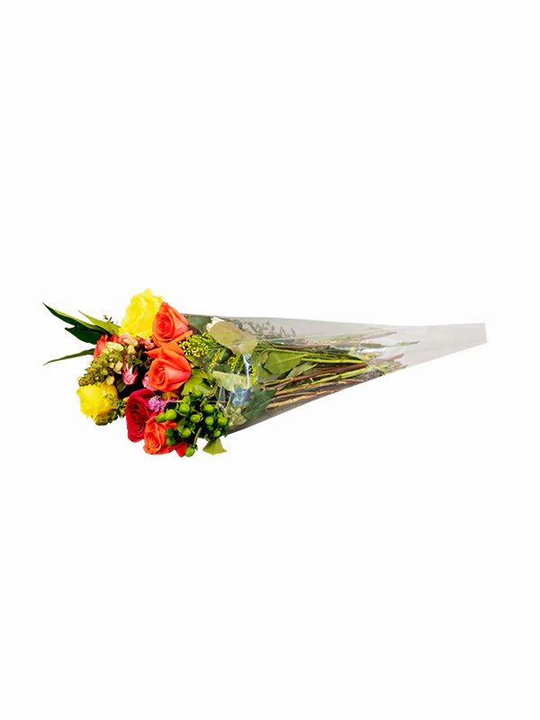 WrapEZ Self-Adhesive Bouquet Sheets – Crystal Clear, Watertight Seal (500 Pack) - Image 3